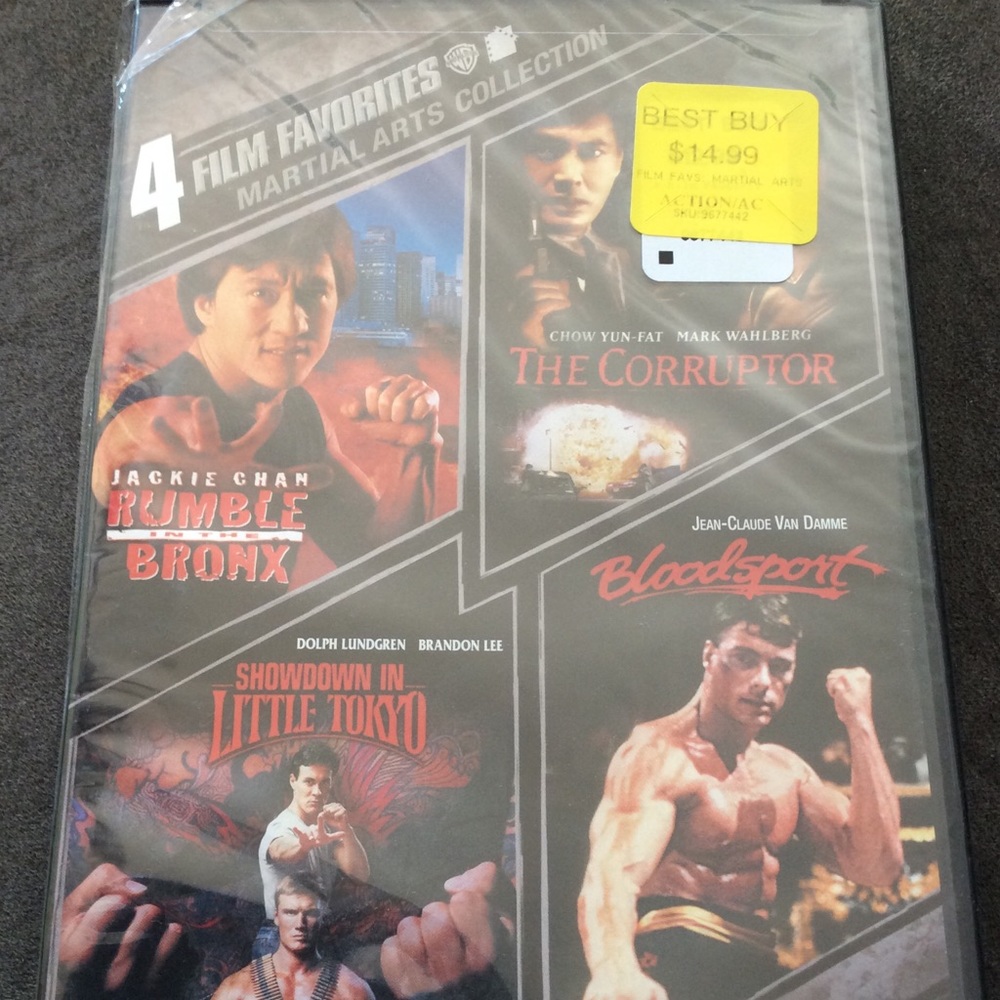Karate DVD set unopened